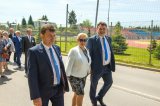 Przemarsz uczestników Jubileuszu Szkoły